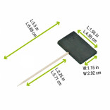 TIKON Bamboo Pick with Blackboard 3.5in Board D:2 x 1.25in - 20 pcs TIKON Bamboo Pick with Blackboard 3.5in Board D:2 x 1.25in - 20 pcs